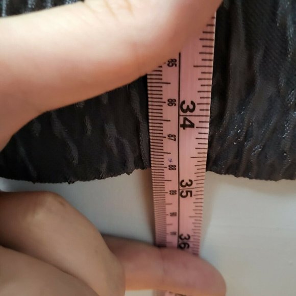 EUC BCBG Generation Textured Blue Cap Sleeve Sheath Pockets Mini Dress Size M - Picture 8 of 12